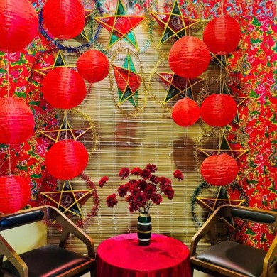 Cho thuê tiểu cảnh lồng đèn trang trí Trung Thu Cho thuê tiểu cảnh lồng đèn trang trí Trung Thu